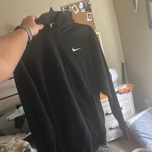 Nike Black Pullover with White Swoosh